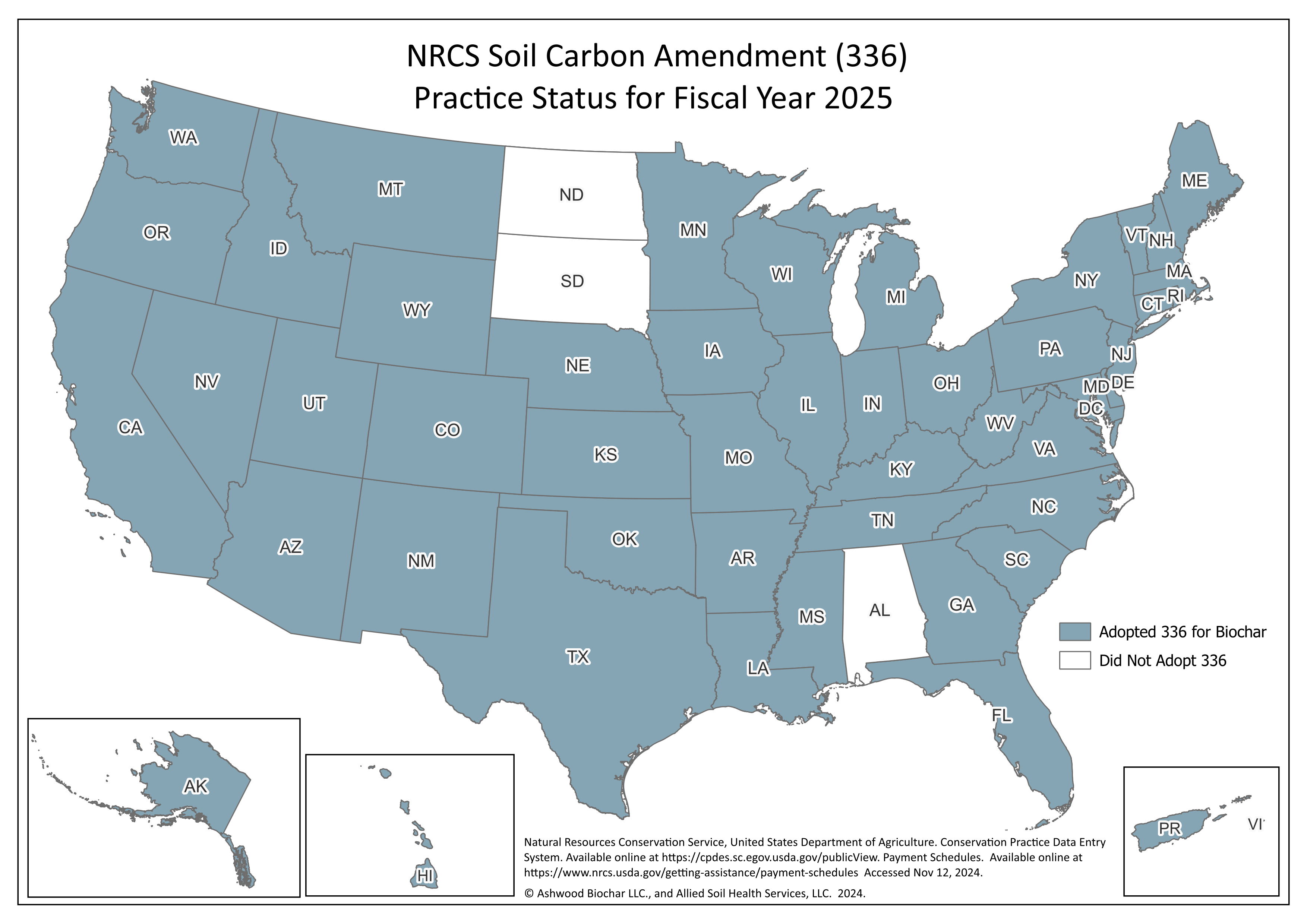 NRCS Code 336 Map updated 12 31 2023